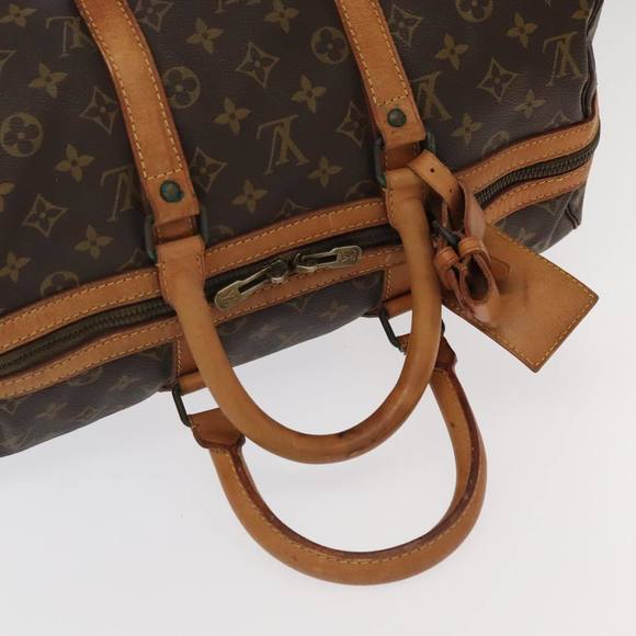 LOUIS VUITTON Monogram Sac Sports Boston Bag M41444 LV Auth 94751 - Picture 7 of 16